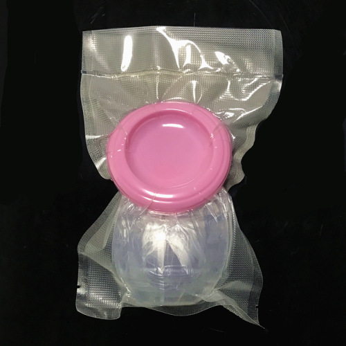 Wholesale full silicone breast pump breast pump breast milk collector simple breast pump manual breast pump vacuum packaging