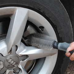 Car brush, car wash tool, car brush, tire brush, special hub brush, cleaning supplies, tool rim