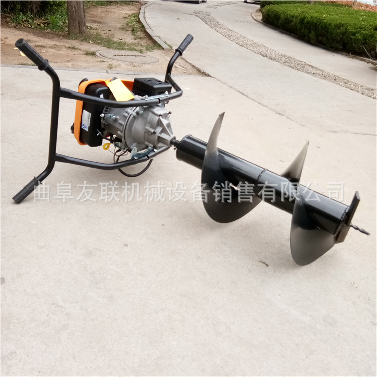 手提打穴挖坑机 果园施肥打洞机 农用施肥钻坑机厂家9