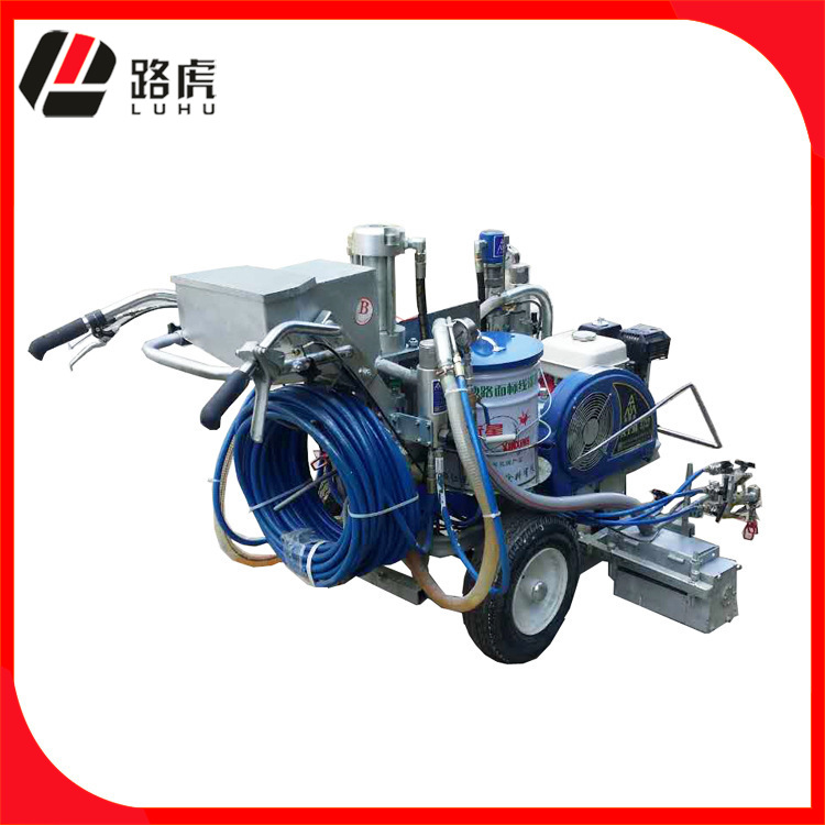 手推式双组份喷涂机 高压无气冷喷划线机 广东交通设施厂家直销