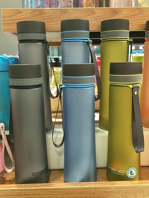 卡西诺大容量运动户外水杯健身水瓶自行车骑行水杯便携磨砂太空杯|ms