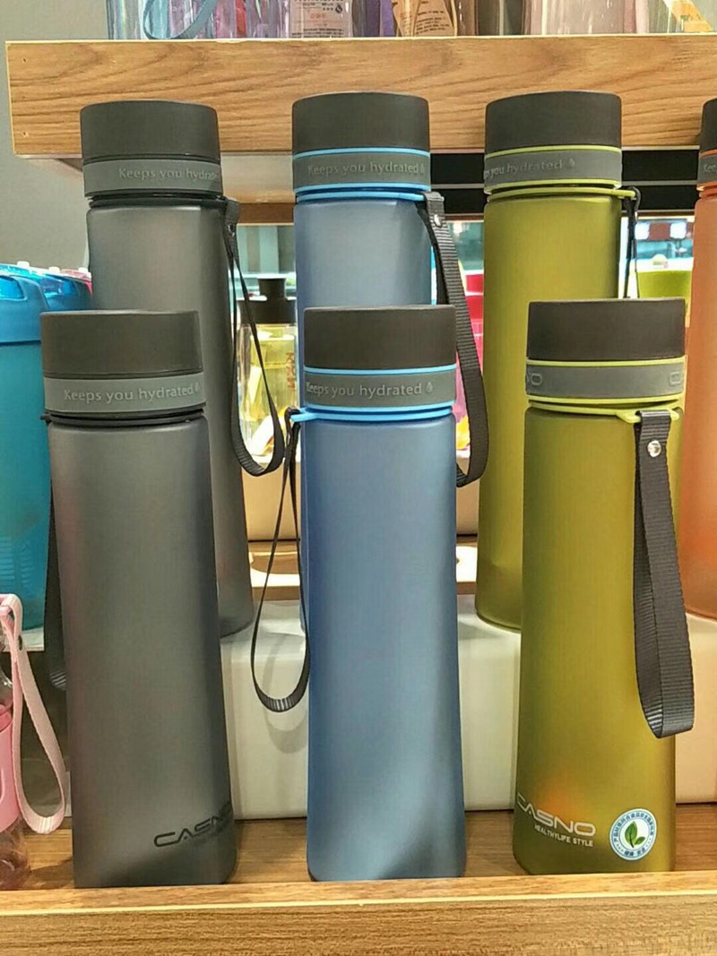 卡西诺大容量运动户外水杯健身水瓶自行车骑行水杯便携磨砂太空杯|ms