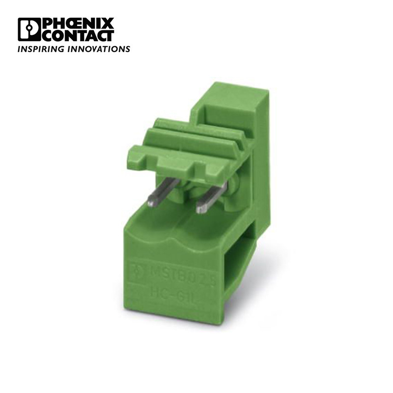 菲尼克斯 穿墙式插座2位壳体 - MSTBO 2,5/ 2-G1L-1861057-50