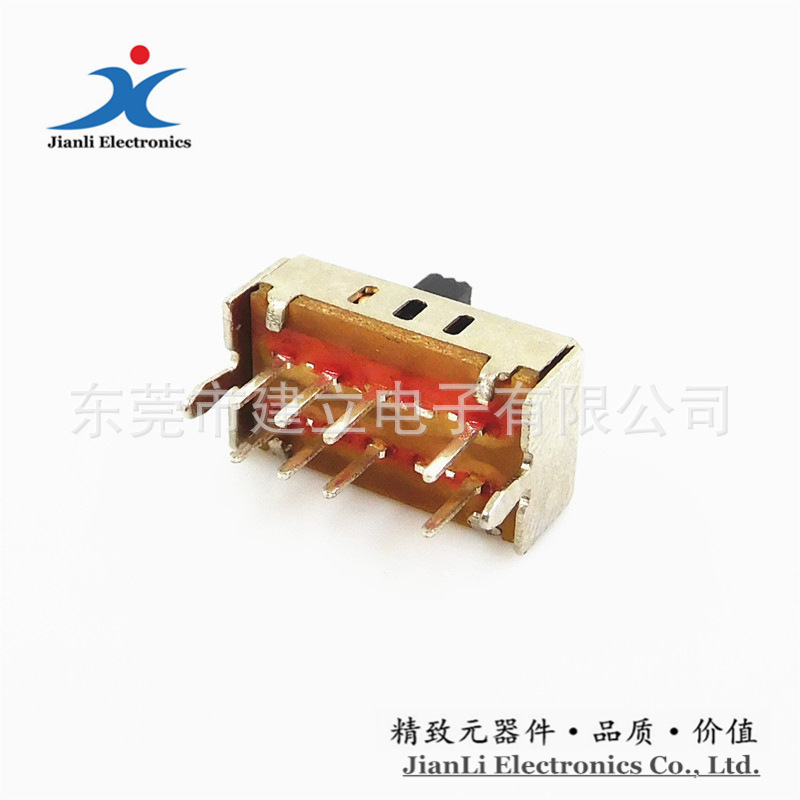 供应/三档耐高温.拨动开关SS-23D06高品质.2p3T波段开关