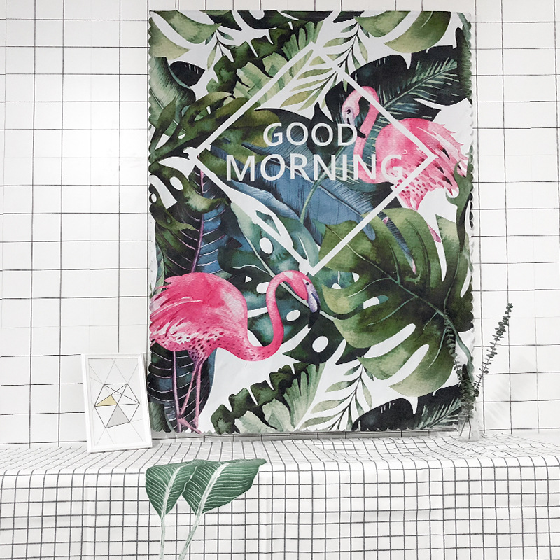 出租房窗帘遮光卧室免打孔窗帘成品简约现代简易魔术贴粘贴窗帘布