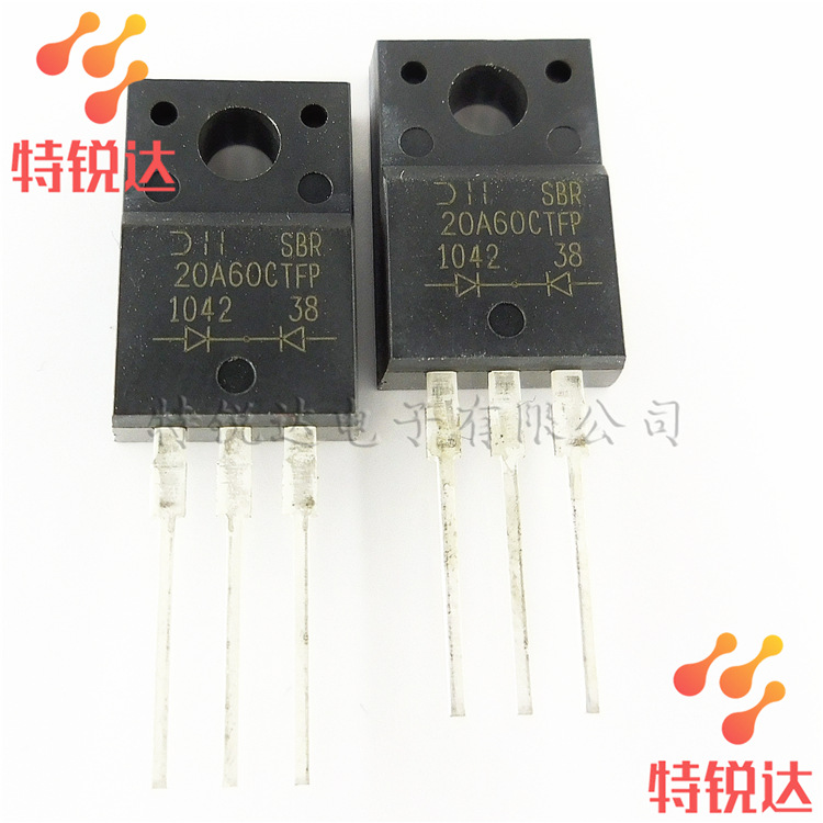 SBR20A60CTFP SBR20A60 TO220F 直插肖特基三極管 全新現貨