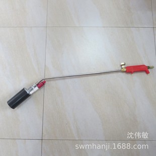 50 single switch stainless steel electronic ignition fire gun with leather tube connection accessories liquefied gas welding torch heating gun