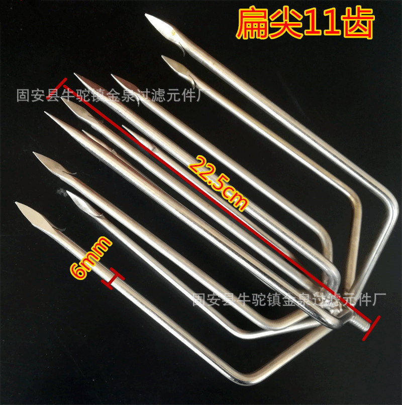 鱼叉 不锈钢鱼叉 渔具垂钓用品-阿里巴巴