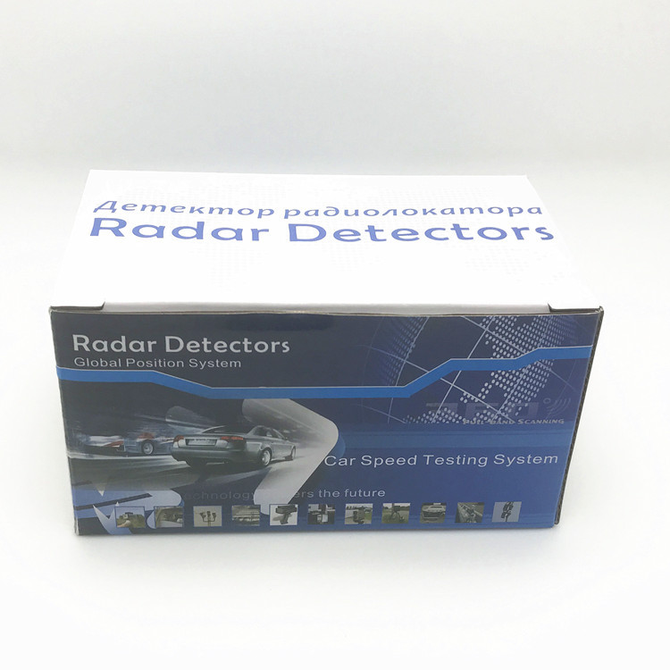 跨境 V9车载测速雷达 雷达测速仪汽车预测系统流动雷达英俄文