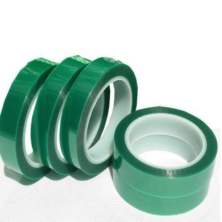 Heat tape green Heat tape Temperature 200 green high temperature tape PET Green plastic