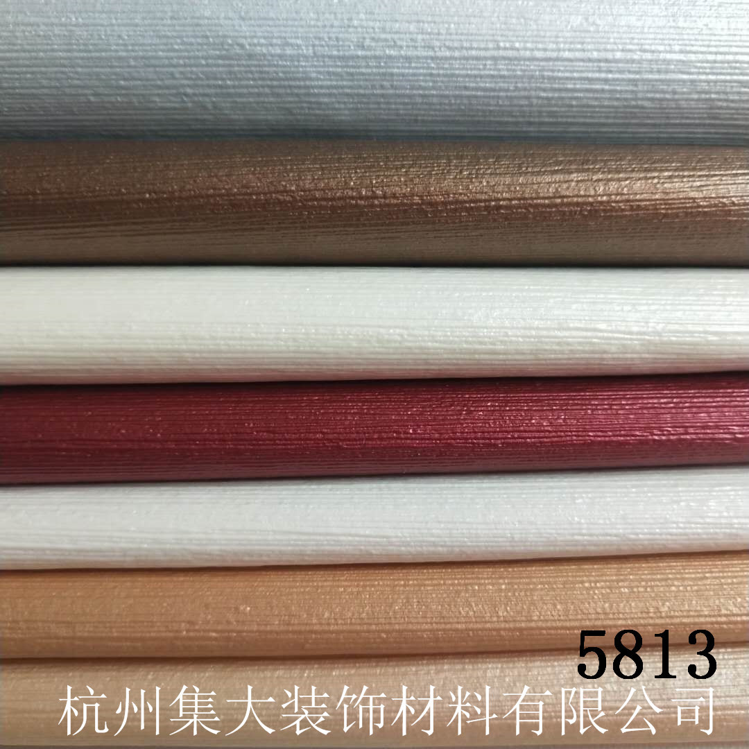 厂家批发PVC人造革面料耐刮软包背景墙装饰皮革硬包皮革免费拿样