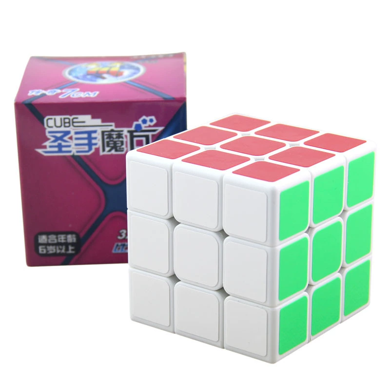 圣手 White Rubik's cube, smooth toy for professional competitions, 3 order