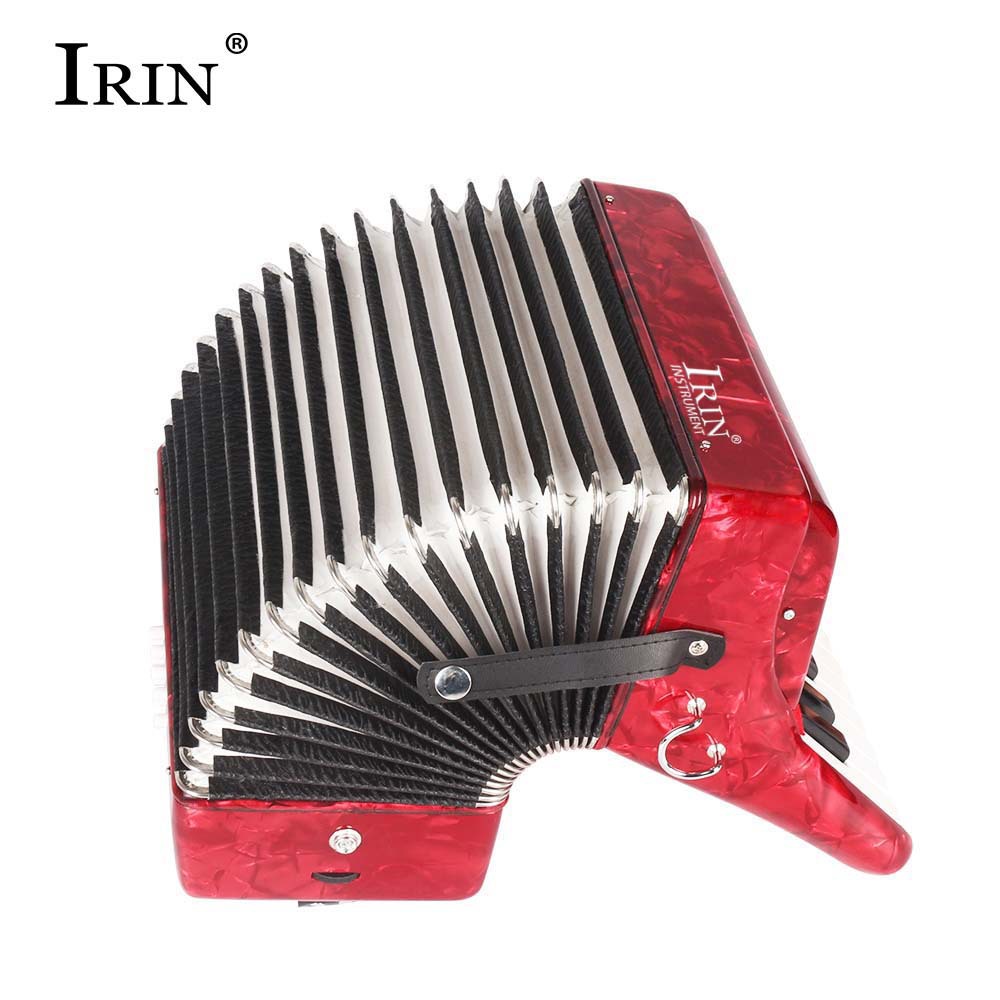 厂家批发IRIN22键8贝司手风琴赛璐璐专业考级表演乐器accordion详情9