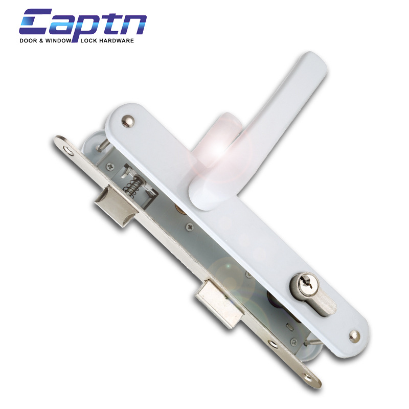 C-Cerradura de manija de puerta de aluminio-plástico B06