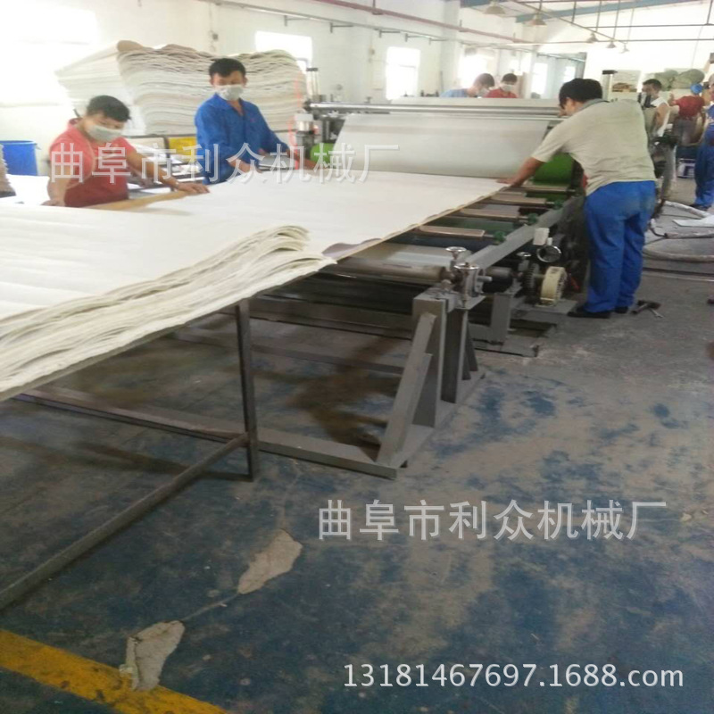 无锡 木板金属板 无纺布自动贴面机