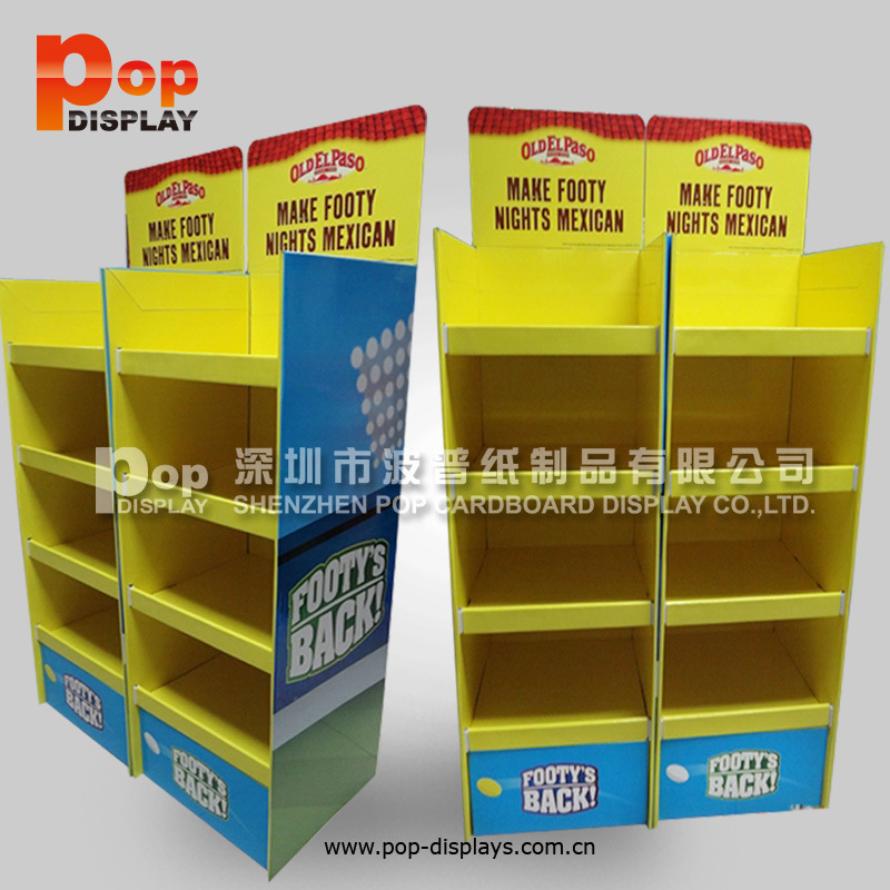 【出口品质，值得信赖】厂家定做纸货架 玩具纸展架 公仔纸陈列架