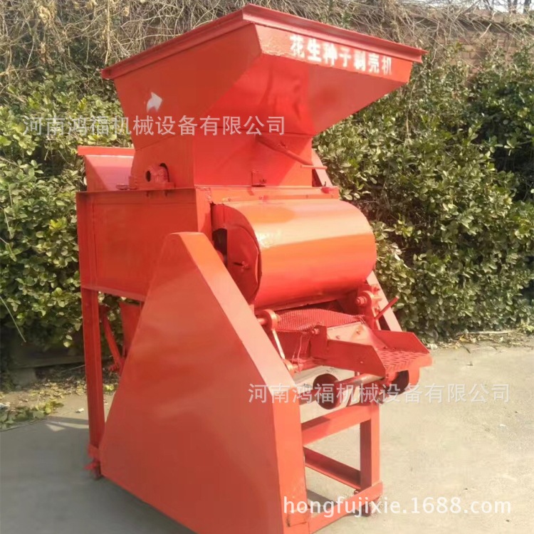 多功能脱壳机械设备 花生种子无损剥壳机 小型坚果脱壳机质量可靠