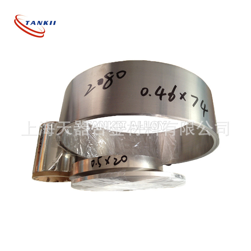 Cr15Ni60 镍铬片薄带0.02*100mm天器牌高温编织丝网带