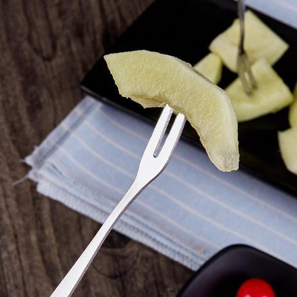 Korean creative fruit fork stainless steel