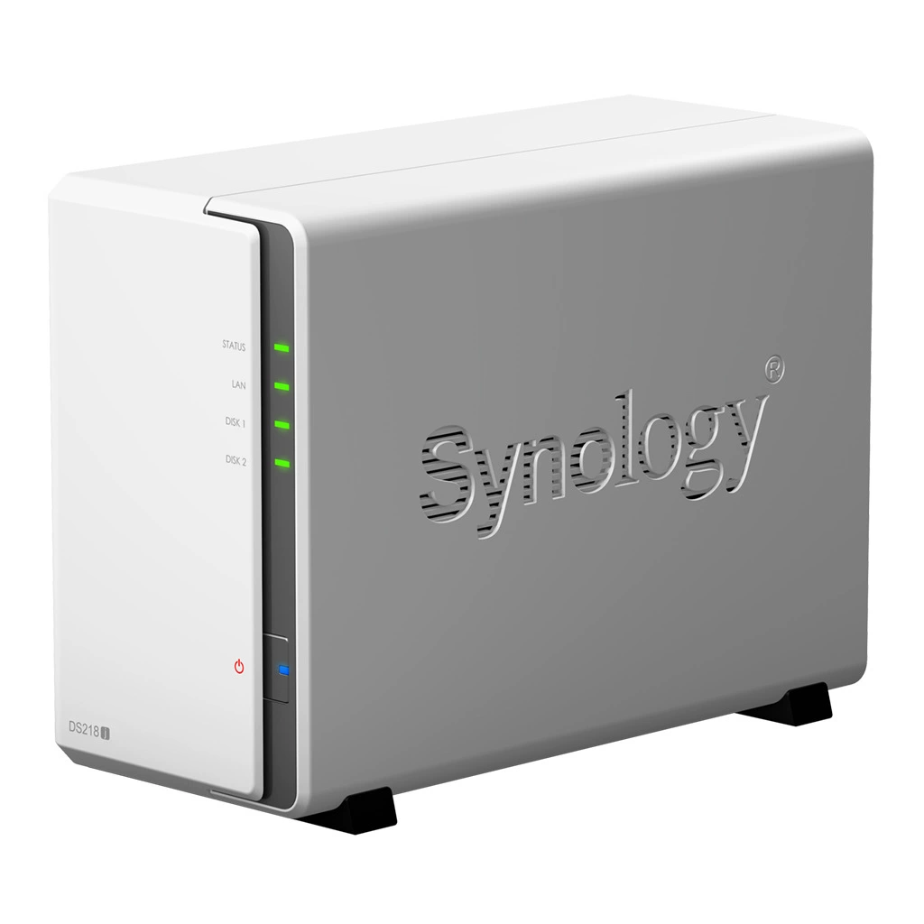 DS218J 2 диска NAS сетевой накопитель приватное облако для дома