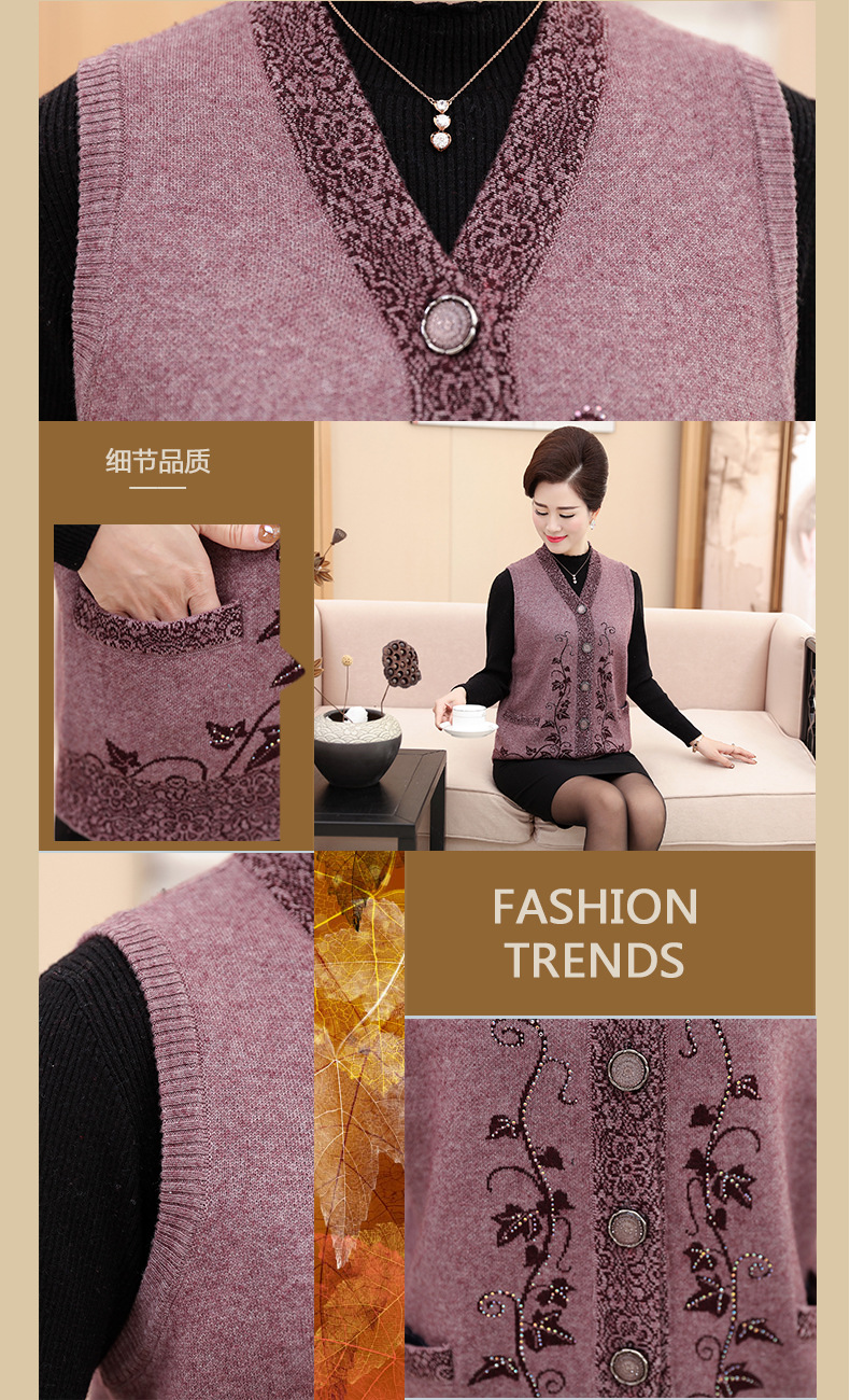 Gilet femme en Tricot - Ref 3317299 Image 10