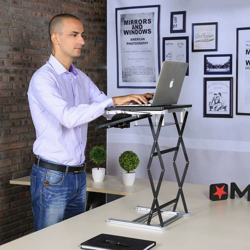 Стоячий компьютерный стол можно поднять и стоящая офисная платформа с обеденным столом S5 для подъемной подставки стоя