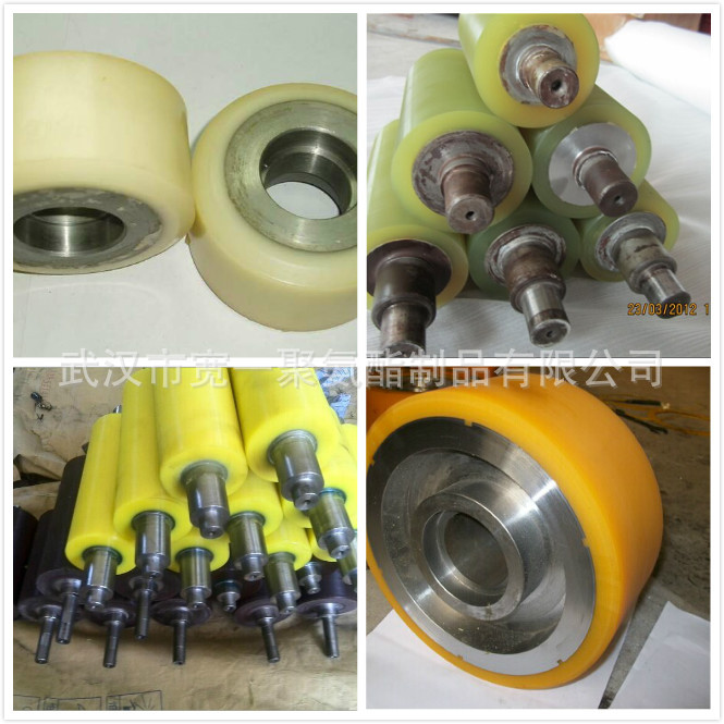 供应湖北黄石铁轮包胶，铝轮包胶，聚氨酯橡胶包胶加工
