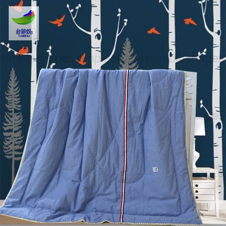 儿童夏凉被纯棉水洗棉卡通幼儿园午休夏被 可爱婴幼儿被子