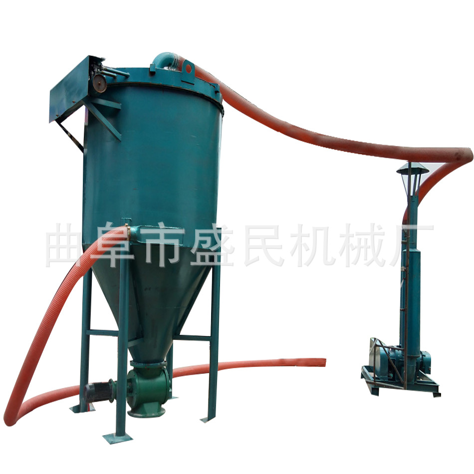 山东 厂家定制粉煤灰装车龙门架式气力吸料机 大型粉料气力吸料机