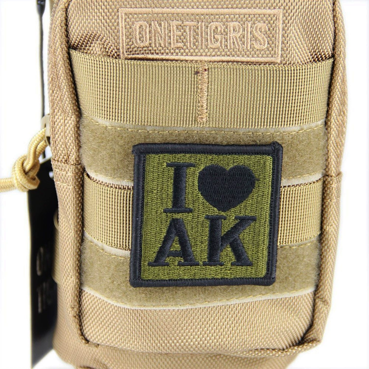 Новый продукт, кайфовая моральная военная нашивка AK, 5.8*5.8, магическая арmband вышитая тканевая нашивка