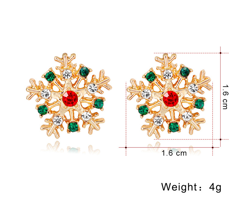 Christmas Series Snowflake Earrings