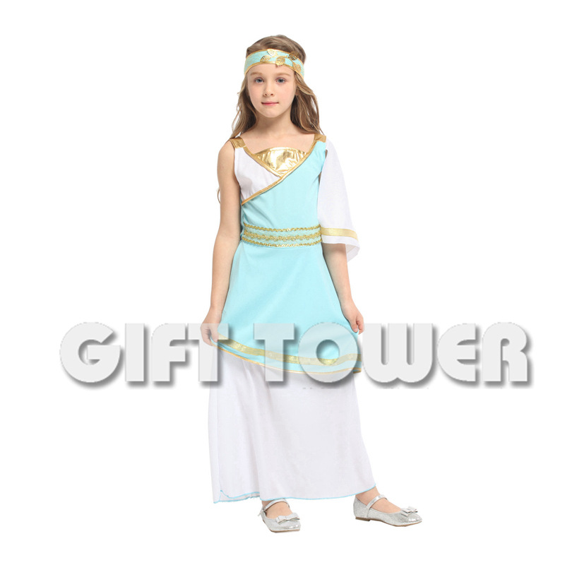 Stage performance costume Princess series clothing G-0312 Little Princess performance costume Children long-sleeved princess detail image 1