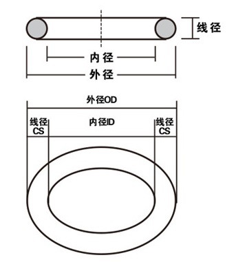 O型圈结构图