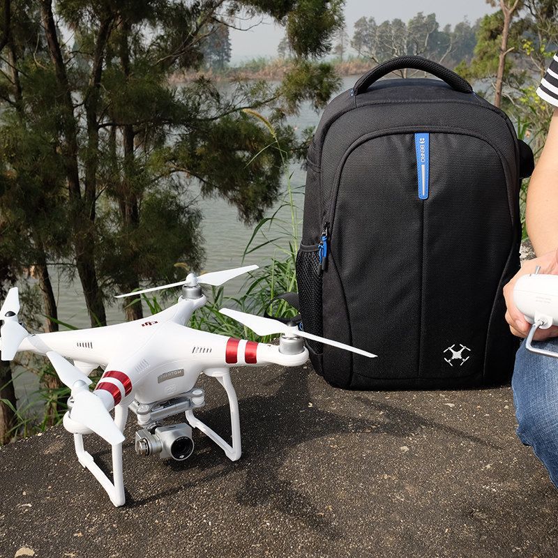BAINUO 사진 가방 DJI 3 | 4 등산객 UAV 가방 다기능 전문 더블 어깨 SLR 카메라 가방