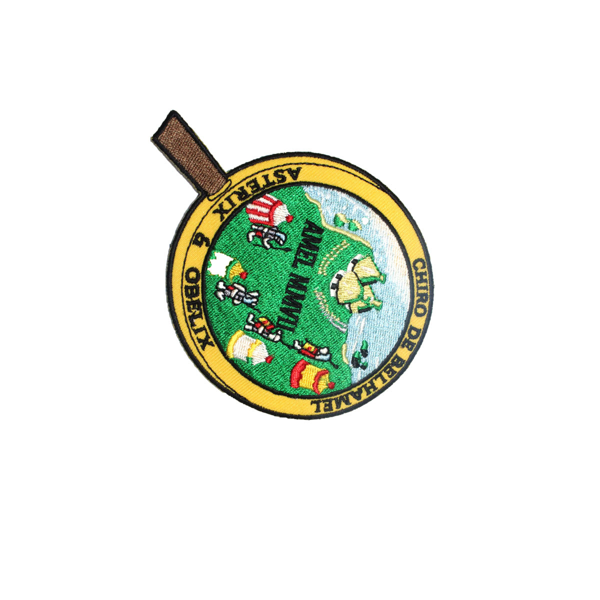 电脑绣花  平绣动物布贴批发 刺绣辅料加工厂