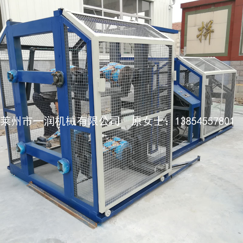 供应一体式合股塑料制绳打绳机器  一体式黄金绳制绳机