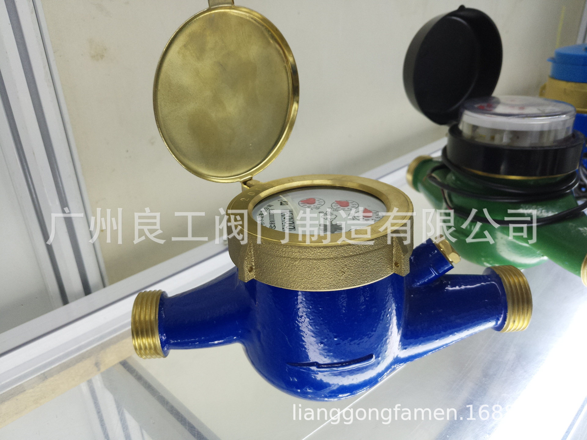 全铁滴水计量水表DN15出租屋家用防止上青苔计量五羊仪表厂家