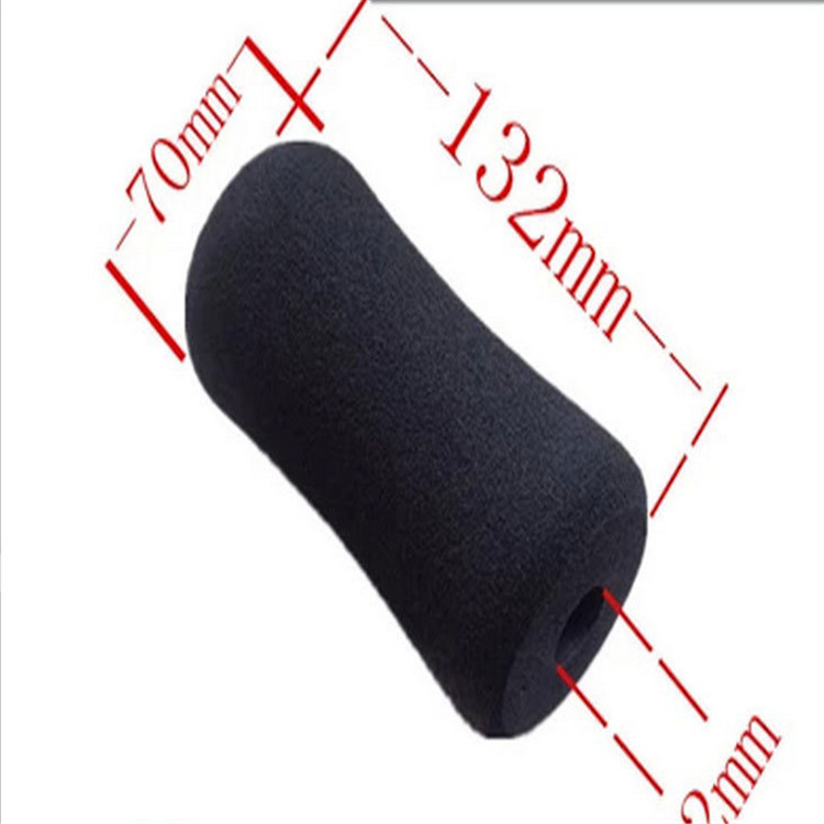 厂家批发 健身器防滑手把套 高密度nbr撕不破橡塑拉力器握把护套