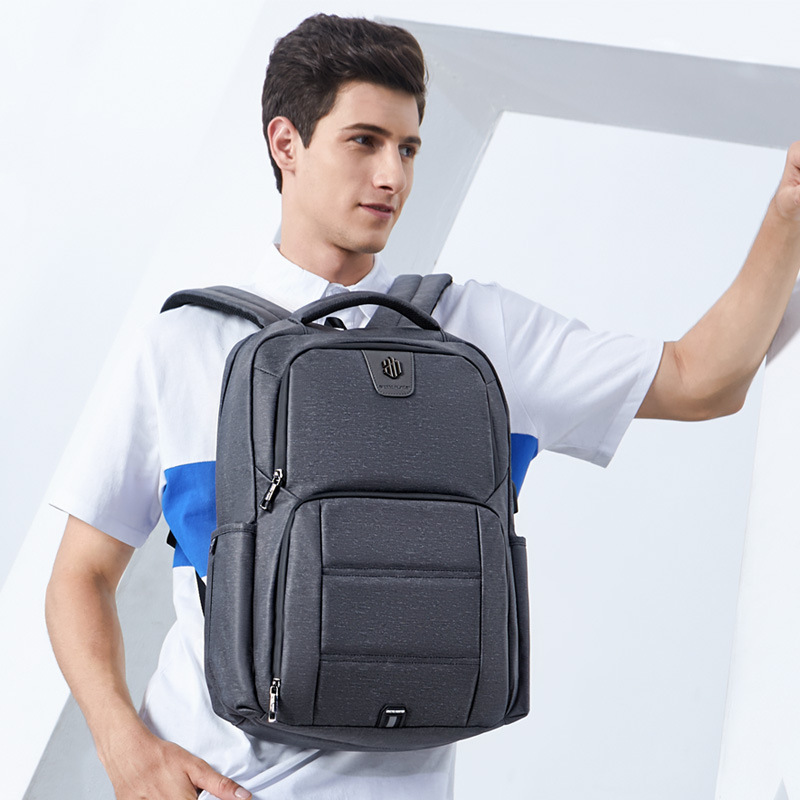 Trend new pattern Backpack waterproof knapsack usb charge student schoolbag Laptop bag On behalf of