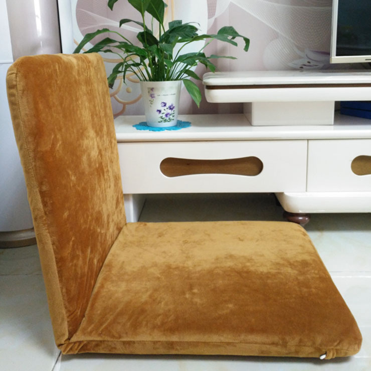 高档水晶绒简易小沙发五调调节电脑靠背椅学生宿舍床上沙发椅子|ru