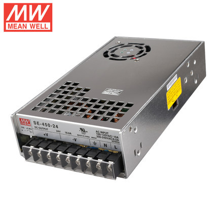 台湾明纬开关电源SE-450-24 450W 24V 18.8A