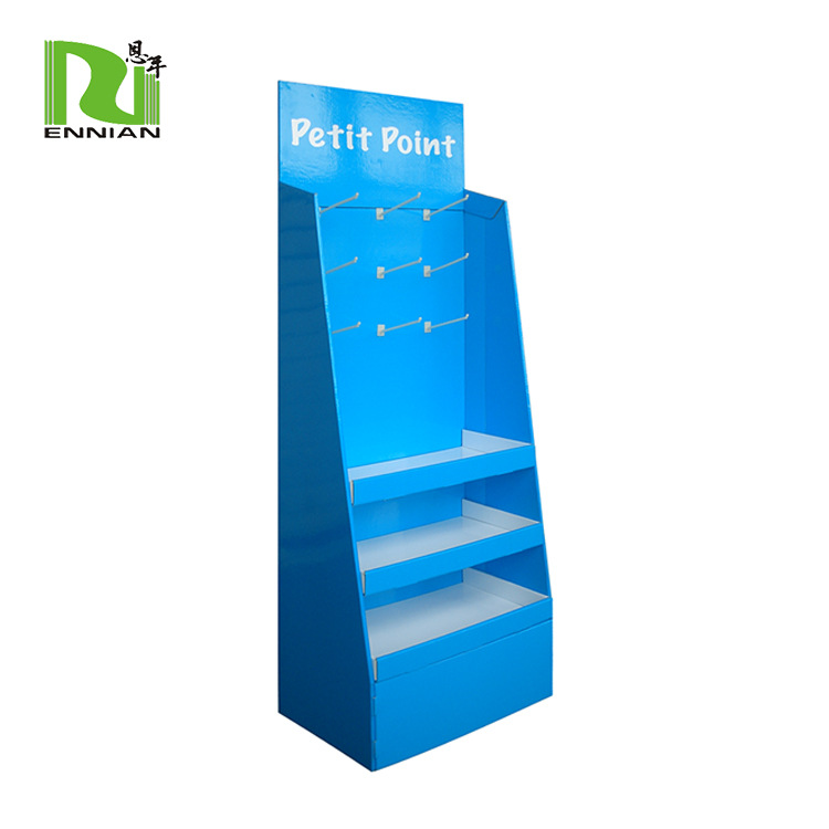 牙刷展架 洗护用品展架 纸展示架-厂家免费设计易组装