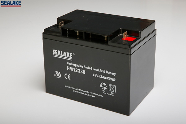 SEALAKE FM12330通讯储能应急设备12V33AH海湖蓄电池