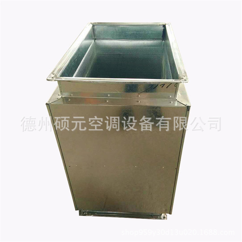 消声器 支持定制 中央空调管道末端消声器 阻抗复合静音消声器|ms