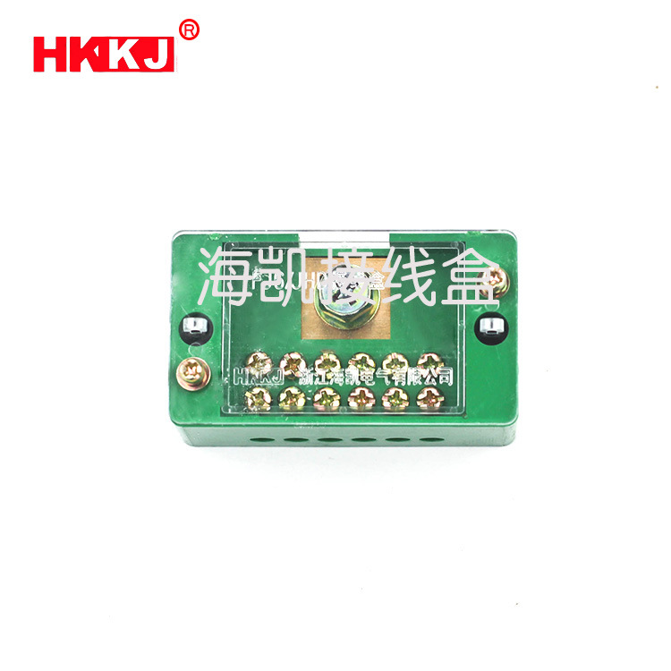 厂家直供FJ6/JHD-4一进六出电表箱专用接线盒 零线盒