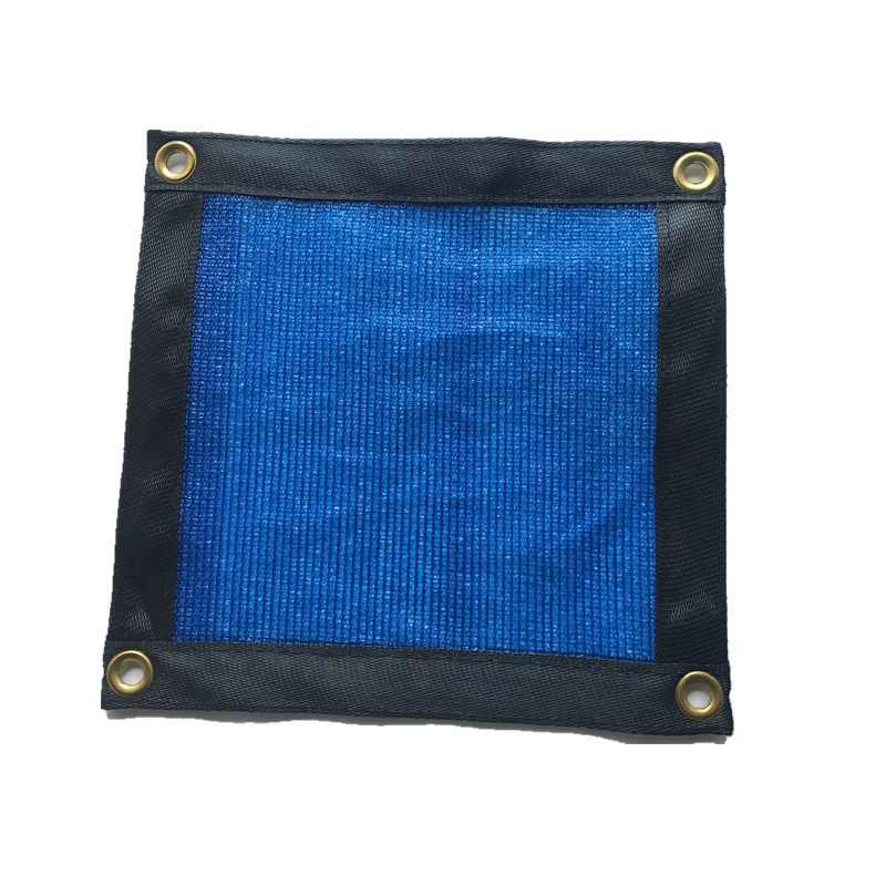 常州厂家6针蓝色遮阳网 遮阴网 防晒网 隐私围栏网 宝蓝色