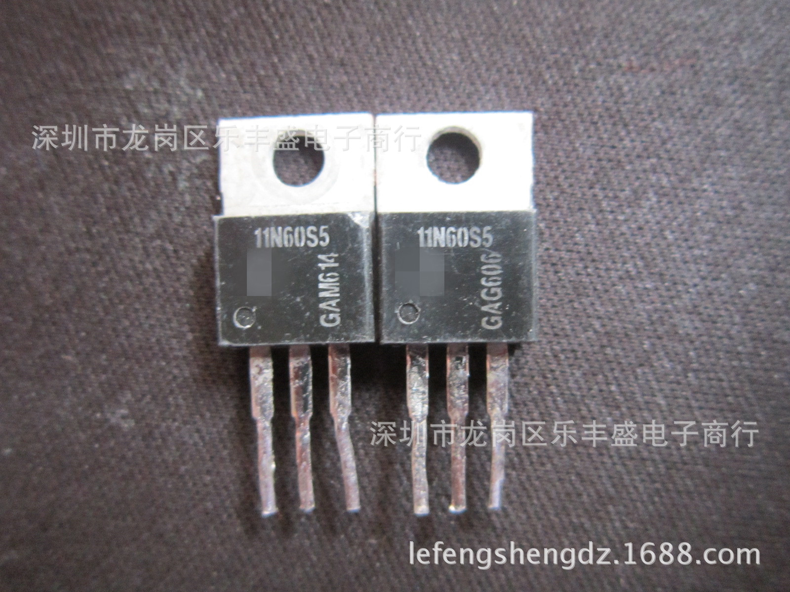 11N60S5 拆机 TO-220 N通道 11A 600V