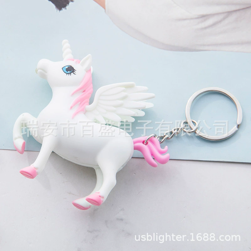 Брелок с логотипом бренда, pony, подвеска, единор ?