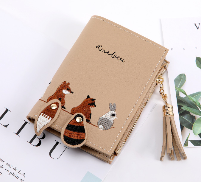 Women's Animal Solid Color Pu Leather Magnetic Buckle Wallets display picture 13