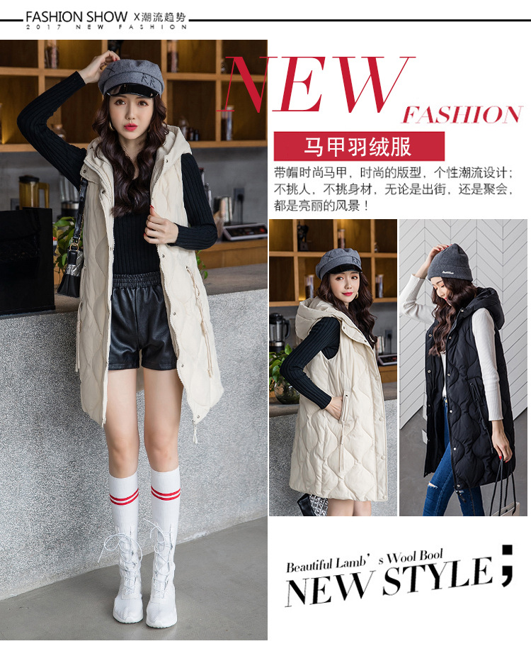 Gilet femme en Duvet de coton - Ref 3318405 Image 19